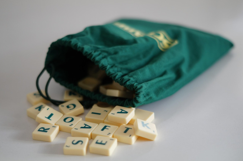 word game letters tiles